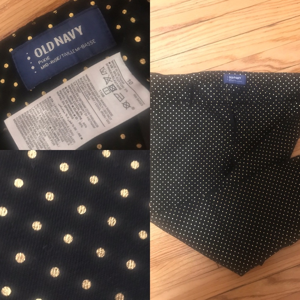 Old navy Polka dot pixi pants